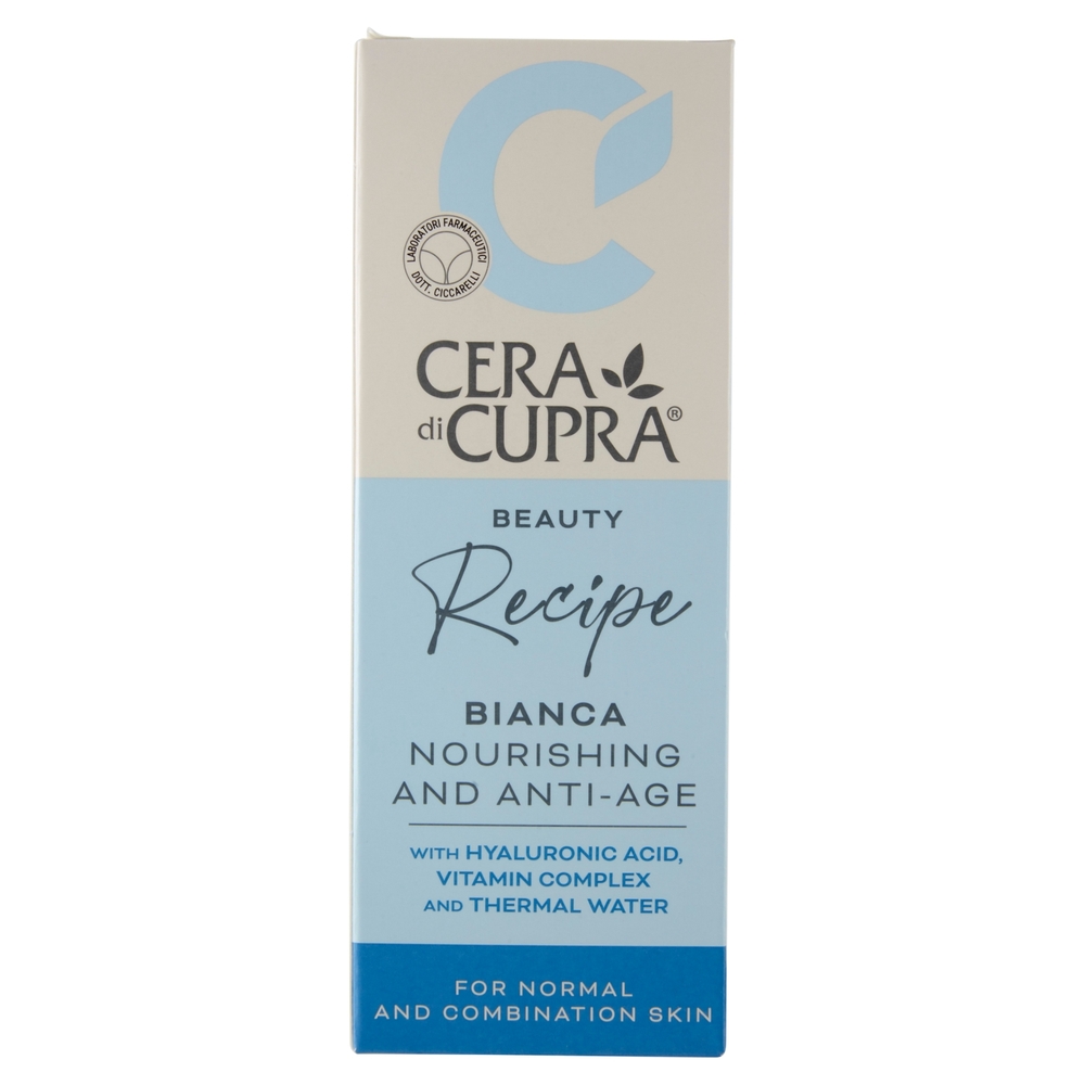 Cera di Cupra Ricetta di Bellezza Bianca Nutriente e Anti-Età 75 ml